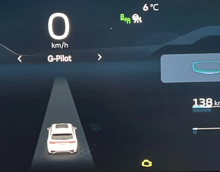 Загорелся чек на Geely Monjaro Горит чек на Джили Монжаро