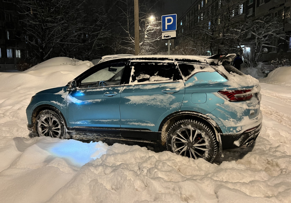 Холодный пуск Geely Coolray