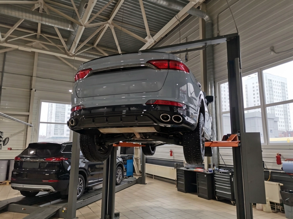 Диагностика ходовой Geely Tugella