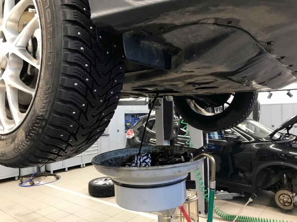 Обновление масла в роботе Джили Кулрей Замена масла в Geely Coolray
