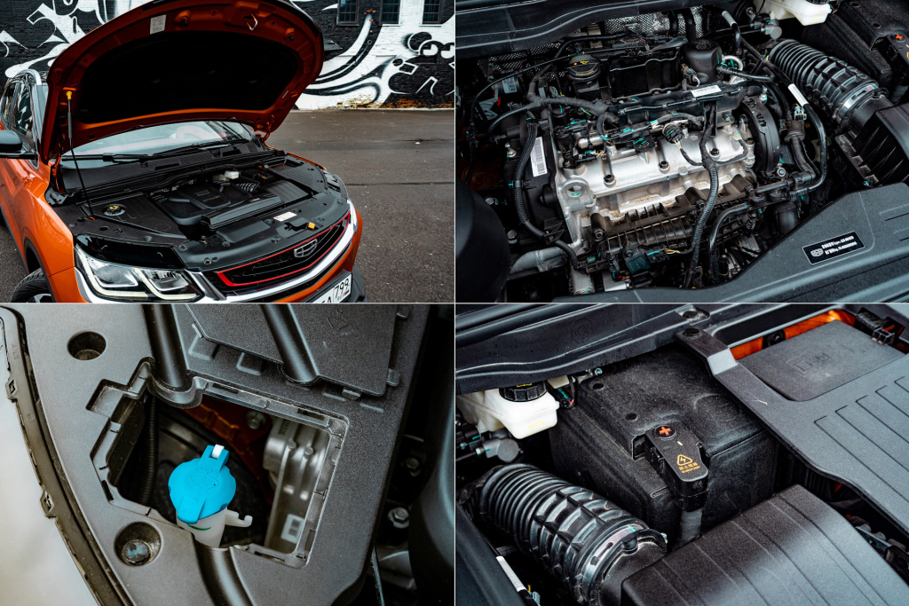 Geely Coolray 2022 аккумулятор Geely Coolray двигатель 1.5