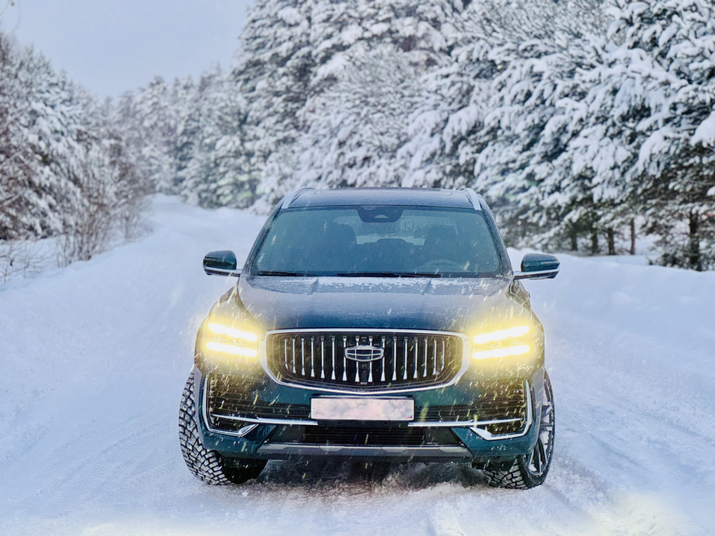 Geely зимой